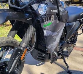 like new kawasaki klr 650 adventure abs 51 miles on it