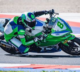 As if we need proof that the 300 class needs to be replaced, the Kawasaki Ninja 400 still competes in the series, even though it’s been replaced on the market by the Ninja 500.