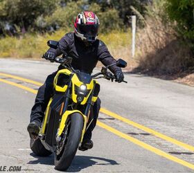 If cruising is more your style, the forward-mounted pegs make that possible. Though shorter riders might find it a reach to the bars and/or pegs in this position.