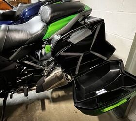 for sale 2017 kawasaki ninja 1000 abs with hard saddle bags