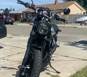 like new 780 miles 2020 ducati scrambler