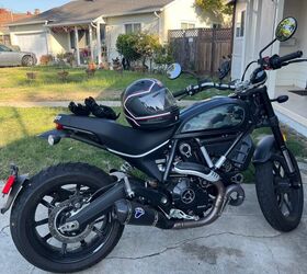 like new 780 miles 2020 ducati scrambler