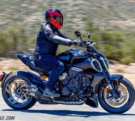 Don’t feel like riding hard? That’s fine, too. The cockpit on the Diavel is plenty comfy for cruising along.