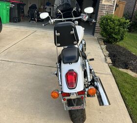 2007 white honda vtx 1300c