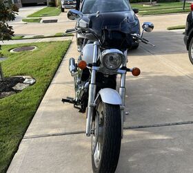 2007 white honda vtx 1300c