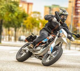 The street legal KTM Freeride E-SM was only produced in 2015 and 2016, and was never imported to the U.S.