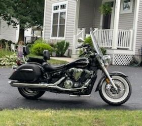 black and chrome motorcycle