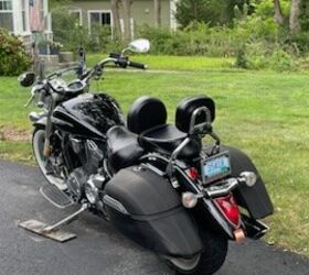 black and chrome motorcycle