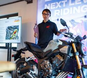 You don’t usually get to meet the person in charge of a motorcycle model – or component, in this case. Having joined Honda in 2009, Junya Ono was on the team developing the E-Clutch in 2014. This is the first project he’s taken the lead on during his time at Honda.