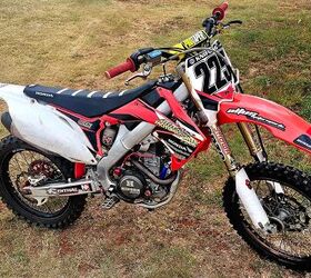 2012 honda crf 250 r off road motorcycle