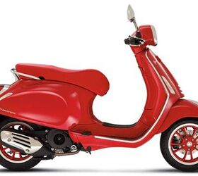 2025 Vespa Primavera 150 Red