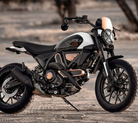 metal rose ducati scrambler 10 anniversario rizoma edition gallery