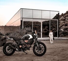 metal rose ducati scrambler 10 anniversario rizoma edition gallery