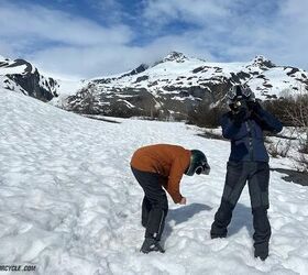 The snowpack below the glaciers were no match for the Lamina GTX set, stopping in Thompson Pass was a must for these Southwest US riders.