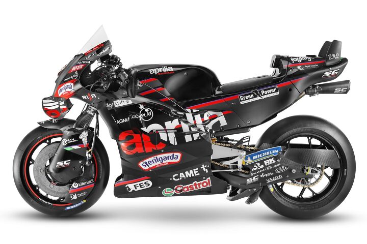 Aprilia Racing Unveils The RS-GP25 And The New Rider Line-Up ...