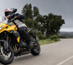 It’s rain or shine in this business. But that’s all in a day's work for a true-blue sport-tourer. 