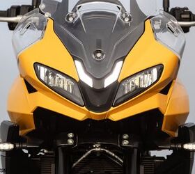 All-around LED lighting is standard. 