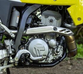 Suzuki’s Clutch Assist System (SCAS) is claimed to reduce clutch operating force by 25%.