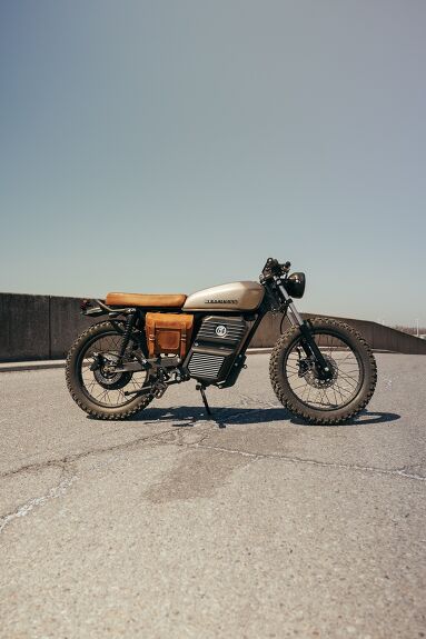 Beachman Unveils an Electric Cafe Racer | Motorcycle.com Beachman Unveils an Electric Cafe Racer | Motorcycle.com