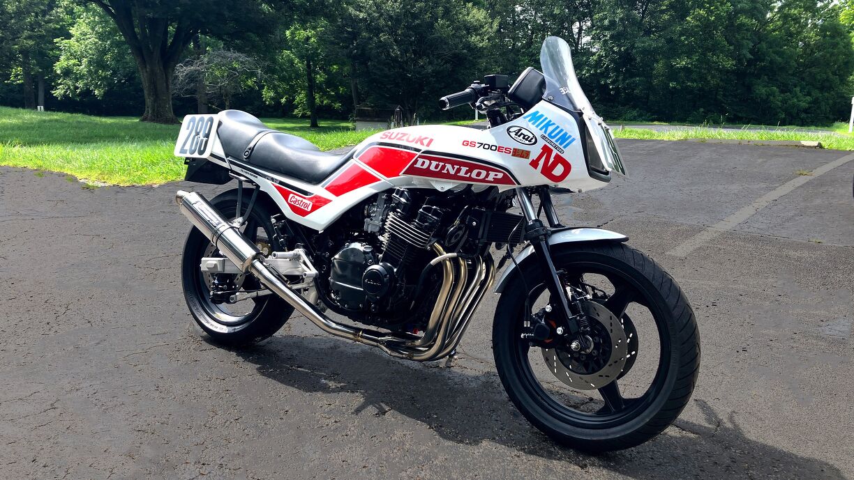Automatic Motorcycles Raffle Win a Schwantz Replica Suzuki GS750 in AMA Hall of Fame Raffle ...