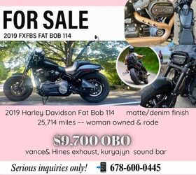 💔 Life Changed Overnight – My Beloved Harley Has to Go – 2019 Fat Bob