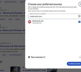 How to get the most recent, up-to-date Motorcycle news directly on Google