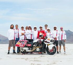 Indian Motorcycle's Tyler O'Hara Sets Record at Bonneville Salt