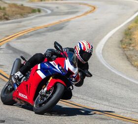 Honda's CBR feeds riders power in an incredibly crisp, yet controllable manner, as long as you don't find yourself dwelling in the flat spot.