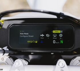 Almost all of the settings are now saved even when the bike is keyed off. If the ABS is set to off completely, it will revert to Off-road ABS when keyed back on.