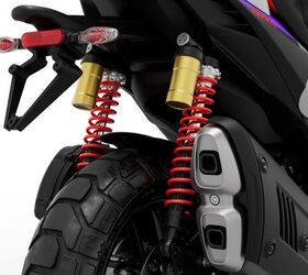The Aprilia SR GT 400 is an ADV-influenced scooter designed to tackle the urban streets and light off-road trails