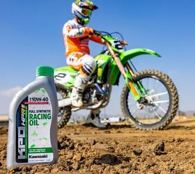 kawasaki announces new 4 stroke synthetic racing oil