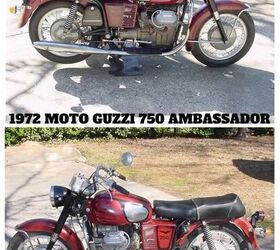 1972 MOTO GUZZI 750 AMBASSADOR