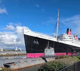 As tourists in Long Beach, it felt obligatory to stay at the storied Queen Mary, supposedly one of the most haunted locations in the country. Fortunately our night passed without needing to call the Ghostbusters.