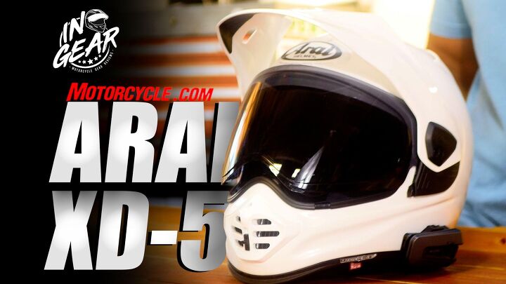 In Gear: Arai XD-5 Helmet Review | Motorcycle.com In Gear: Arai XD-5 Helmet Review | Motorcycle.com