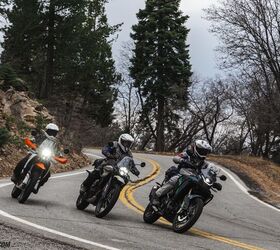 three lightweight adventure bikes 150 years of detours