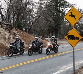 three lightweight adventure bikes 150 years of detours