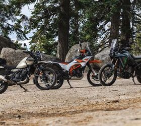 three lightweight adventure bikes 150 years of detours