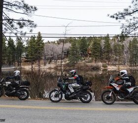 three lightweight adventure bikes 150 years of detours