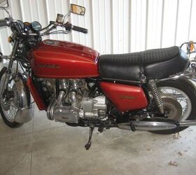 Vintage 1976 Honda GL1000 Gold Wing motorcycle, 26K miles