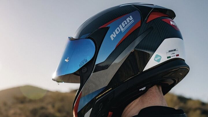 Nolan Unveils the X-904 Helmet with Integrated Quin Technology | Motorcycle .com Nolan Unveils the X-904 Helmet with Integrated Quin Technology | Motorcycle .com