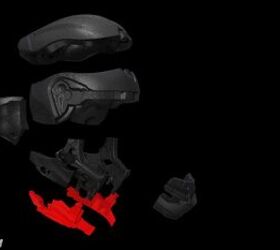 A visualization of the seven different sections of the EPS liner.