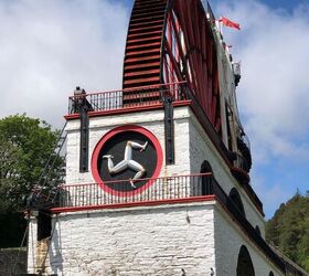 Lady Isabella, The Laxey Wheel is a Victorian marvel. Photo by Andrew Capone.