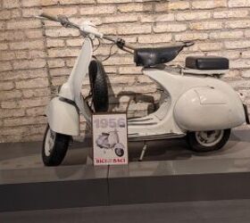 roman holiday the vespa museum in rome, 1956 Vespa 150