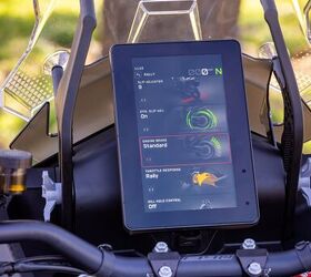 KTM has done a great job at describing what you’re changing on the bike with detailed graphics.