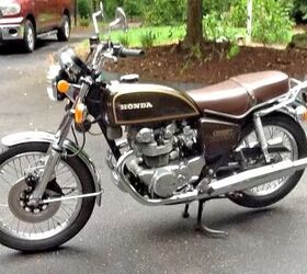 Vintage 1975 Honda CB500T