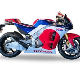 A 2015 Honda RC213V-S, sold for £186,300 including premium