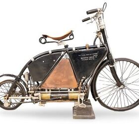 A 1902 Holden, sold for £41,400, including premium.