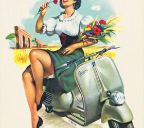 timeless 80 years of vintage vespa ads, 1954