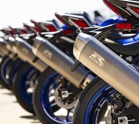 5 key highlights of the 2026 suzuki gsx r1000r, 3 The exhaust is still huge