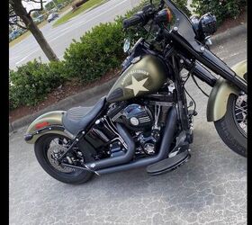 2016 Harley-Davidson Softail Slim FLS - Only 4K Miles - Military Olive